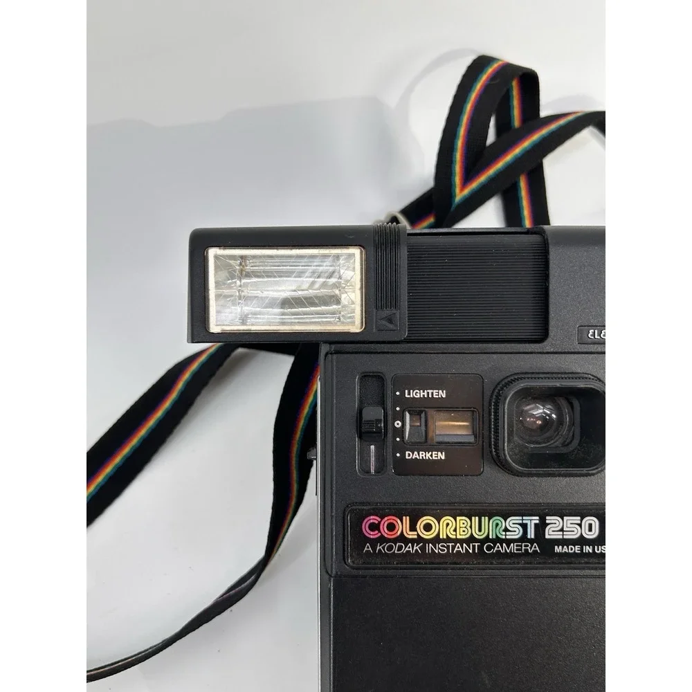 Vintage Kodak Instant Camera Colorburst 250 With Bag And Manual